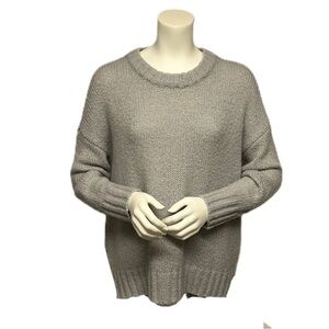 Aerie Womens Wool Blend Sweater Size XS‎ Pullover Gray Casual Cabincore Lagom